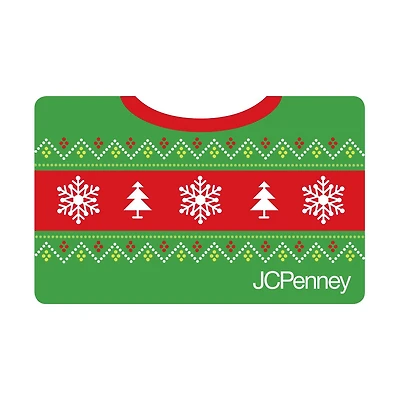 Holiday Sweater Gift Card