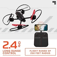 Sharper Image® 10" Mach X Video Drone with Streaming Camera
