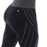White Mark Womens High Rise 26" Full Length Leggings