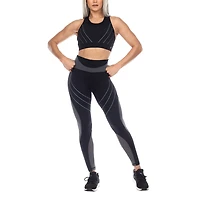 White Mark Womens High Support Sports Bra 18582