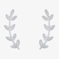 Silver Treasures Womens Sterling Silver Ear Climbers