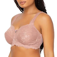Curvy Couture Luxe Lace Wireless Bra-1320
