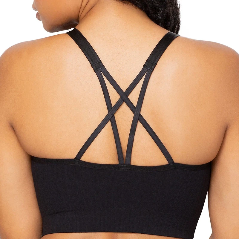 Curvy Couture Smooth Seamless Comfort Wireless Longline Bra-1332