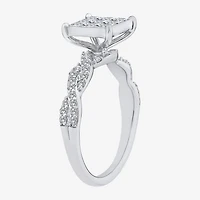 Womens 1 1/ CT. T.W. Natural White Diamond 10K Gold Engagement Ring