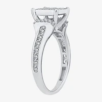 Womens 1 1/4 CT. T.W. Natural White Diamond 10K Gold Engagement Ring