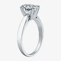 2 CT.Lab-Grown (I / SI2) Diamond Oval-cut Solitaire Engagement Ring 14K Gold