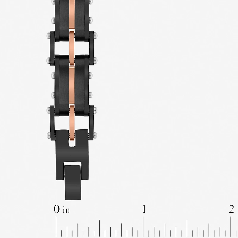 Stainless Steel 8 1/2 Inch Link Bracelet