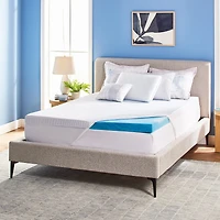 Serta® 3 Soothing Cool Memory Foam Mattress Topper