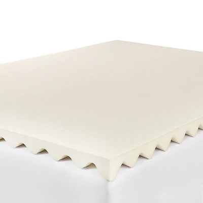 Serta 2.5 Comfort Boost Memory Foam Mattress Topper