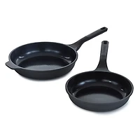 BergHOFF Leo Stone+ Ceramic Non-Stick 2-pc. Fry Pan Set