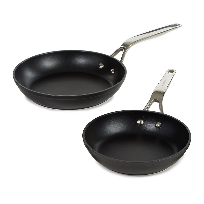 BergHOFF Essentials Ano Hard Anodized Non-Stick 2-pc. Frypan Set