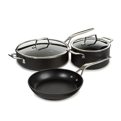 BergHOFF Essentials Ano Hard Anodized Non-Stick 5-pc. Cookware Set