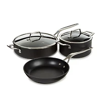 BergHOFF Essentials Ano Hard Anodized Non-Stick 5-pc. Cookware Set
