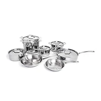 BergHOFF Professional Tri-Ply 18/10 Stainless Steel 2-pc. Fry Pan Set