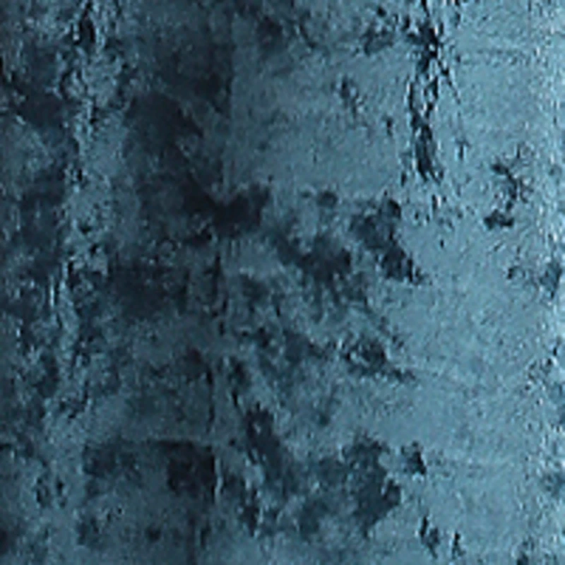 Martha Stewart Wave Embossed Velvet Rod Pocket Blackout Set of 2 Curtain Panel
