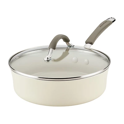 Rachael Ray Cucina Ceramic Non-Stick 3-qt. Saute Pan