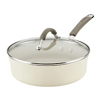Rachael Ray Cucina Ceramic Non-Stick 3-qt. Saute Pan