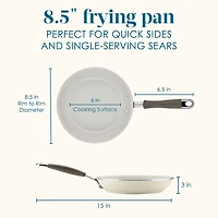 Rachael Ray Cucina Ceramic Non-Stick 8.5" Frying Pan