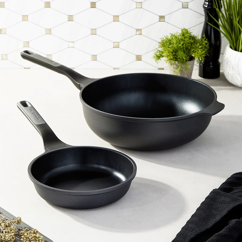 BergHOFF Leo Stone+ Ceramic Non-Stick 2-pc. Stir Fry Set