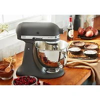 KitchenAid Hammered Stainless Steel Mixer Accessory Bowl