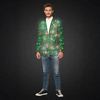 Suitmeister Light Up Christmas Mens Slim Fit Blazer