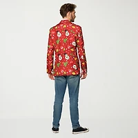 Suitmeister Light Up Christmas Mens Slim Fit Blazer