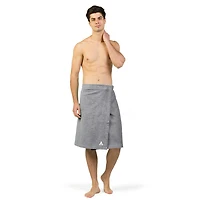 Linum Home Textiles Mens Personalized Quick Dry Bath Wrap