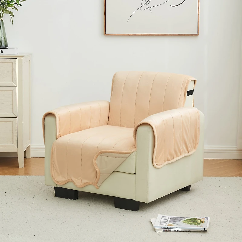 Linery Velvet Furniture Chair Protector