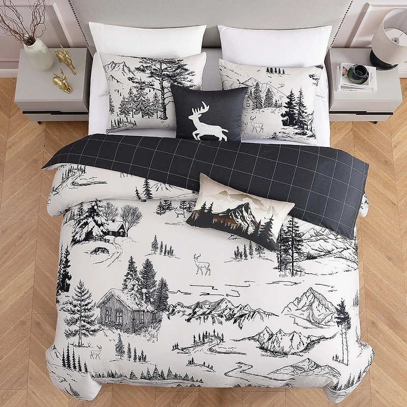 Bebejan Rocky Mountains 5-pc. REVERSIBLE Comforter Set