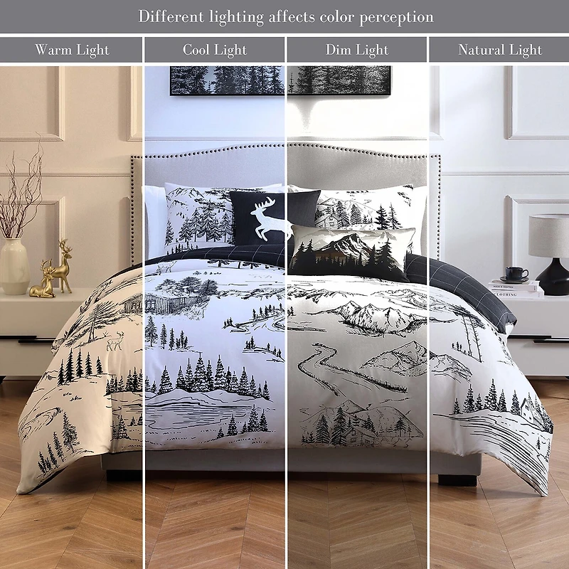 Bebejan Rocky Mountains 5-pc. REVERSIBLE Comforter Set