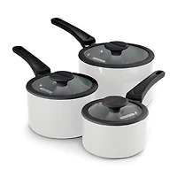 Tramontina Aluminum Ceramic -pc. Nesting Cookware Set
