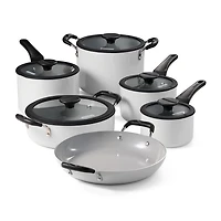 Tramontina Aluminum Ceramic 11-pc. Nesting Cookware Set