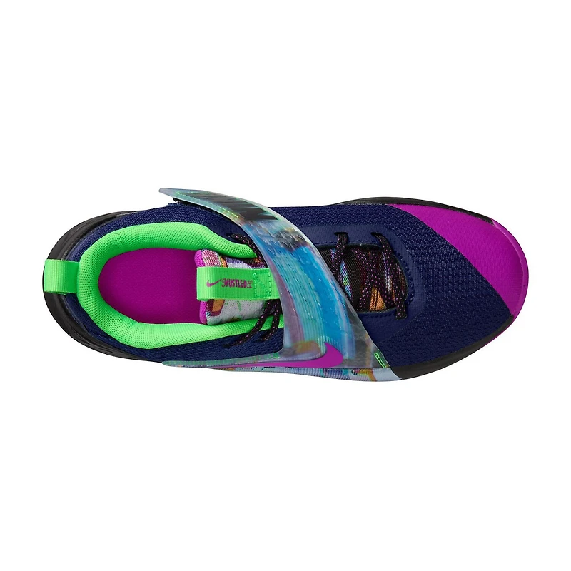 Nike Team Hustle D 12 Se Glitch Big Kid Unisex Basketball Shoes