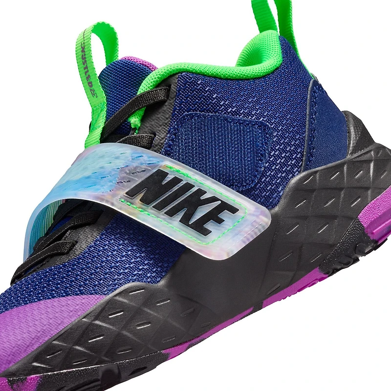 Nike Team Hustle D 12 Se Glitch Little Kid Unisex Basketball Shoes