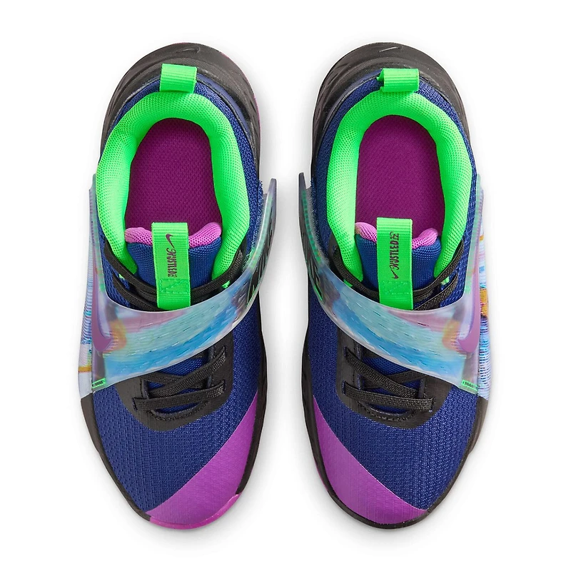 Nike Team Hustle D 12 Se Glitch Little Kid Unisex Basketball Shoes