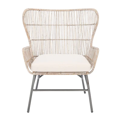 Lenu Rattan Accent Chair