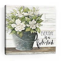 Lumaprints Everyday Is A Fresh Start Giclee Canvas Art