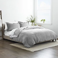 Casual Comfort Premium Down Alternative Moonlight Stars Reversible Comforter Set