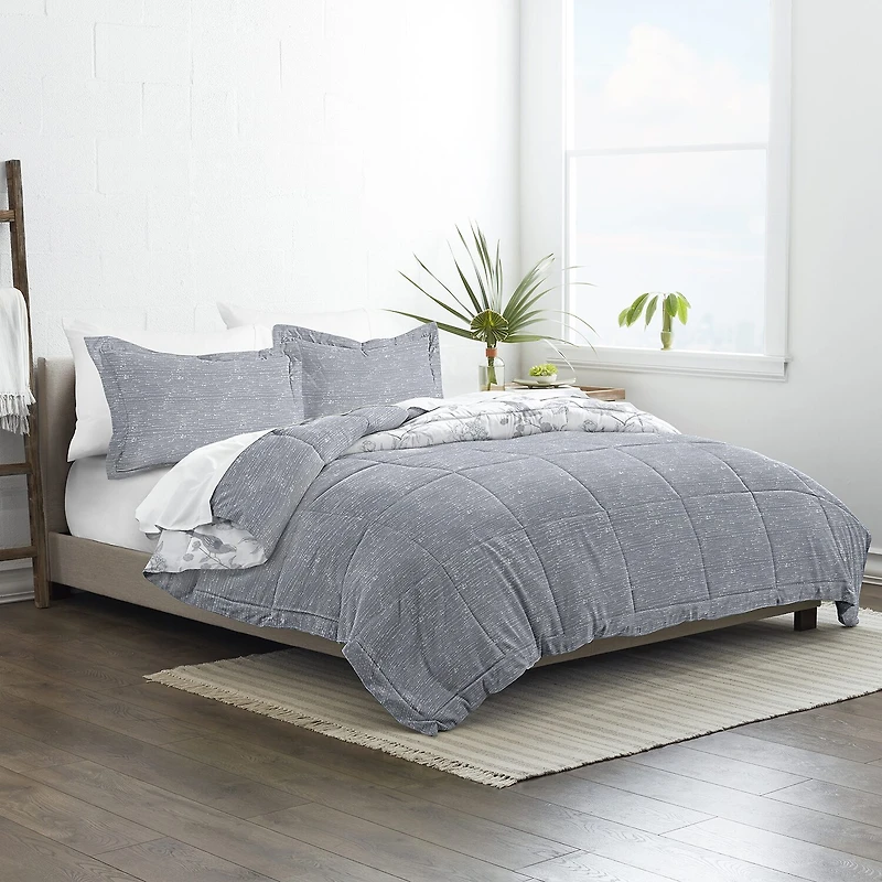 Casual Comfort Premium Down Alternative Molly Botanicals Reversible Comforter Set