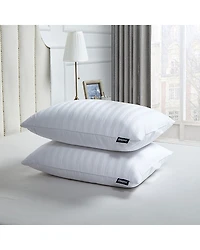 Beautyrest 500tc Damask Cotton 2 Pack Medium Density Bed Pillow