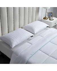 Beautyrest 500tc Damask Cotton 2 Pack Medium Density Bed Pillow
