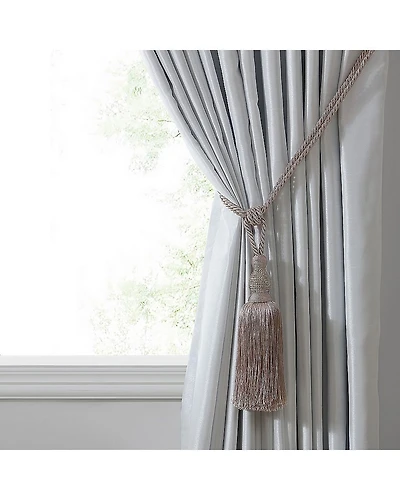 Elrene Home Fashions Julia Curtain Tie Backs