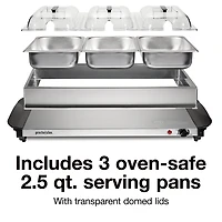 Proctor Silex Triple Buffet Server