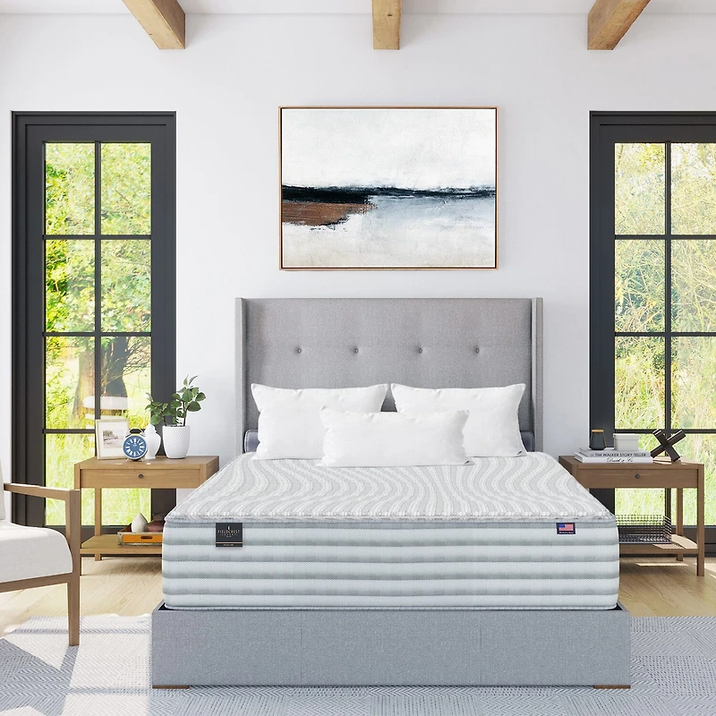 JCP Exclusive! Fieldcrest EcoLuxe 12.5" Firm Tight Top - Mattress Only
