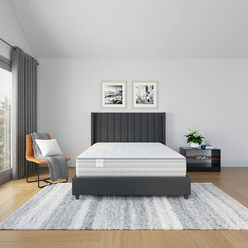 JCP Exclusive! Fieldcrest Oasis 10.5" Plush Tight Top - Mattress + Box Spring