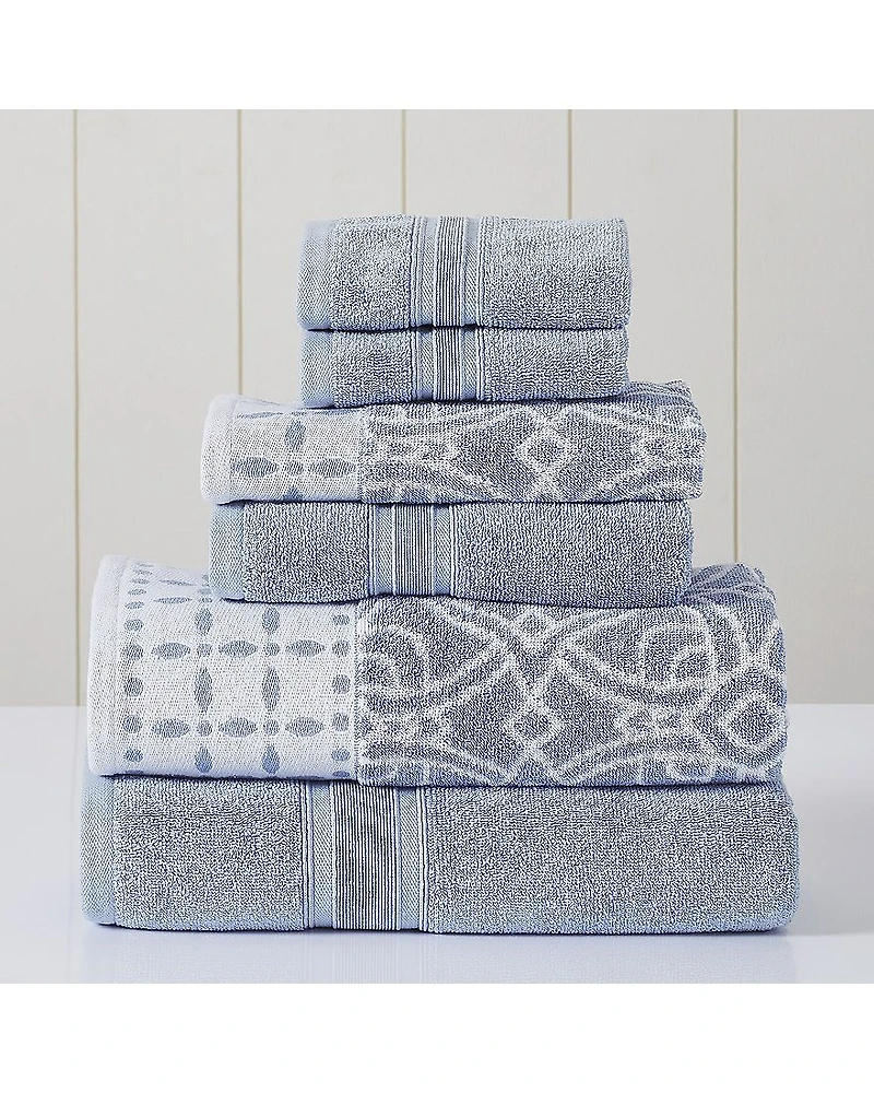 Modern Threads Monroe 6-pc. Bath Towel Set
