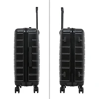 InUSA Trend Inch Hardside Lightweight Checked Spinner Luggage