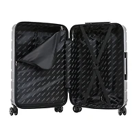InUSA Trend 24 Inch Hardside Lightweight Checked Spinner Luggage