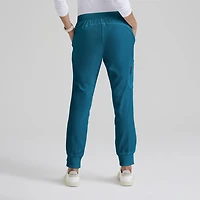 Grey's Anatomy™ by Barco Classic Grp534 Kira 5-Pocket Mid-Rise Jogger Womens Moisture Wicking Scrub Pant