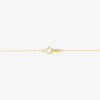 Certified Sofia™ Cultured Freshwater Pearl & Diamond-Accent 10K Gold Pendant Necklace
